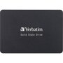 VERBATIM Disque Dur interne SSD - 120 Go - 2.5 Pouces - Vi500 - Noir
