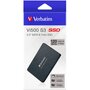 VERBATIM Disque Dur interne SSD - 120 Go - 2.5 Pouces - Vi500 - Noir