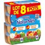 Voir la diapositive 1 : NESTLE Nestlé natures pomme poire +pomme pêches 8x130g