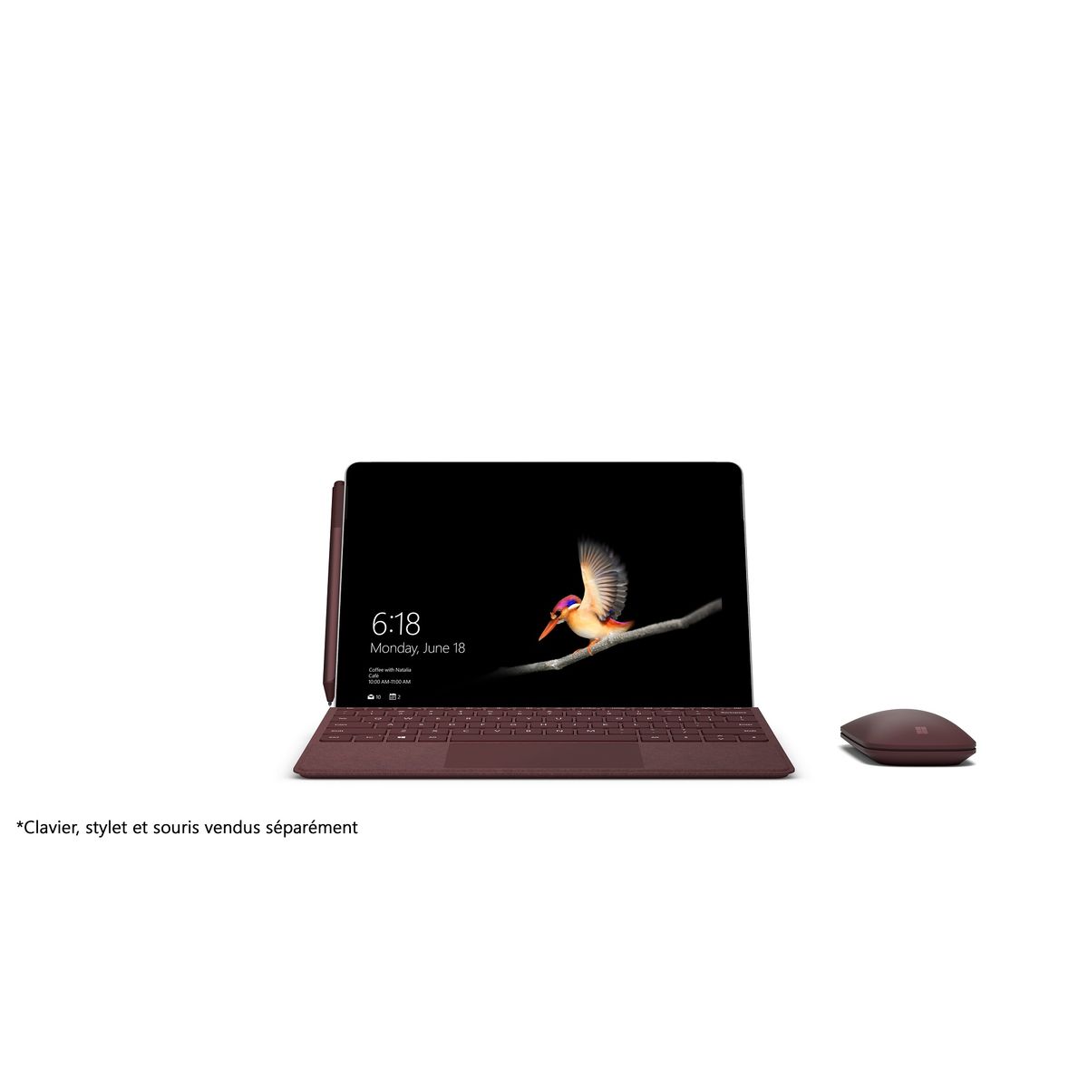 MICROSOFT PC Hybride Surface Go 128 Go - Noir / Gris