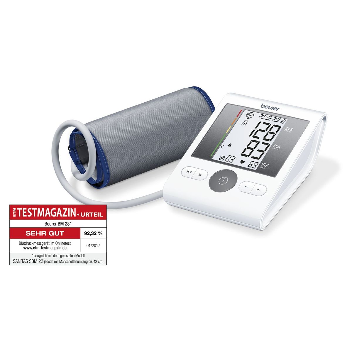 BEURER Tensiomètre de bras BM28