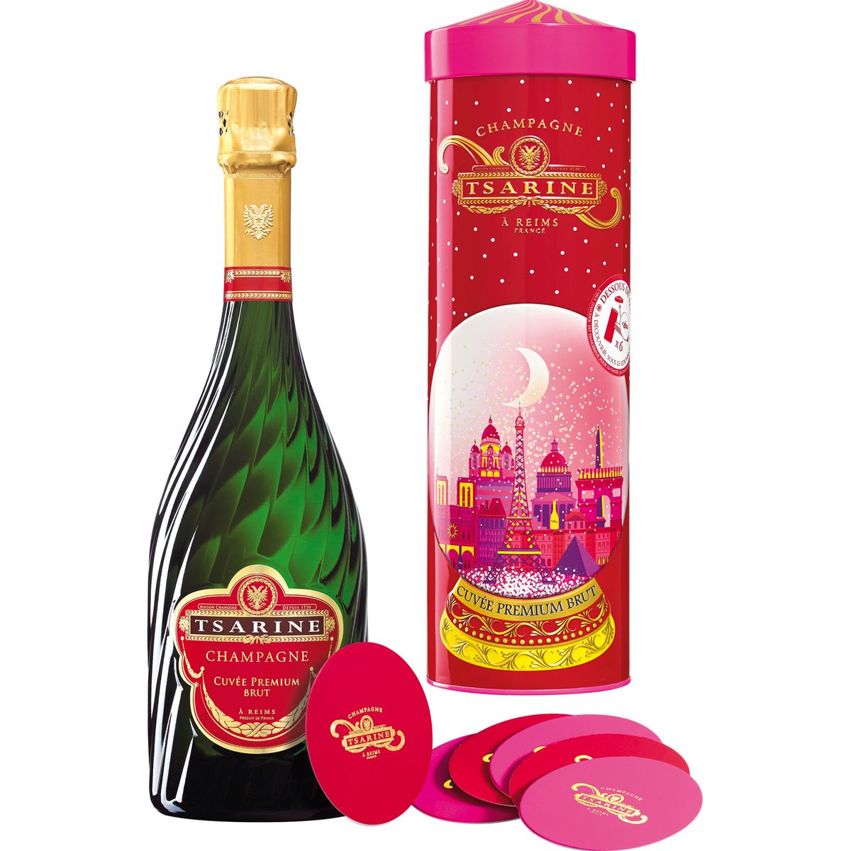 TSARINE Tsarine Champagne cuvée premium brut 12° -75cl city tour