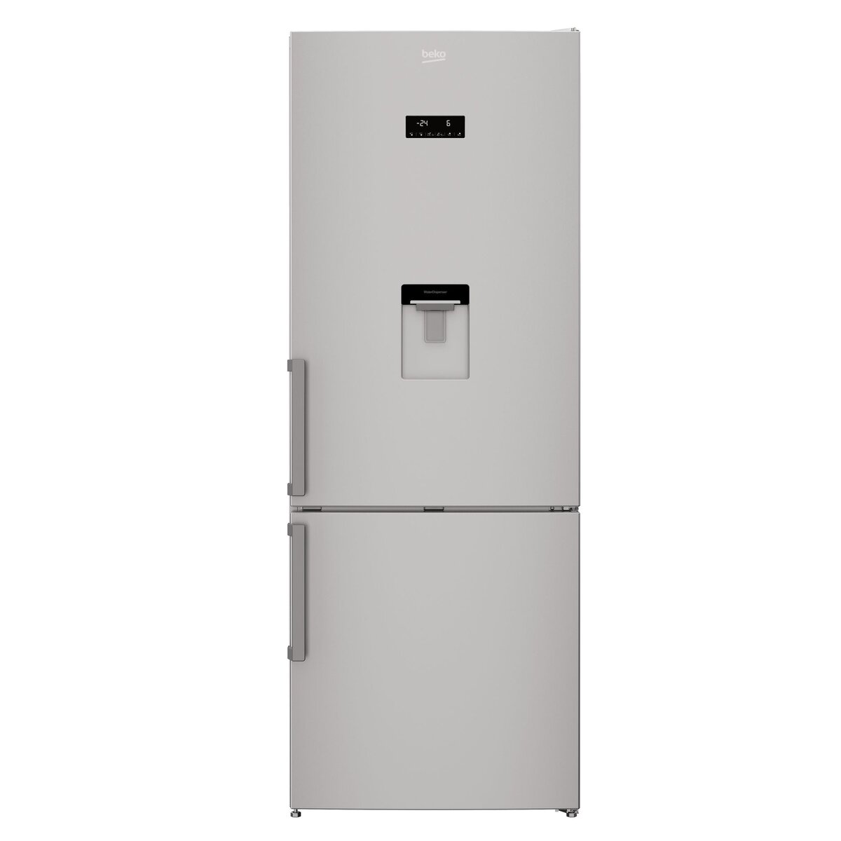 BEKO Réfrigérateur congélateur combiné RCNE520E21DS, 450 L, Froid ventilé