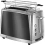 RUSSELL HOBBS Toaster Luna 23221-56 - Gris clair de lune/inox