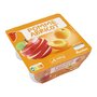 AUCHAN Spécialité de fruits pomme abricot 4 coupelles 100g