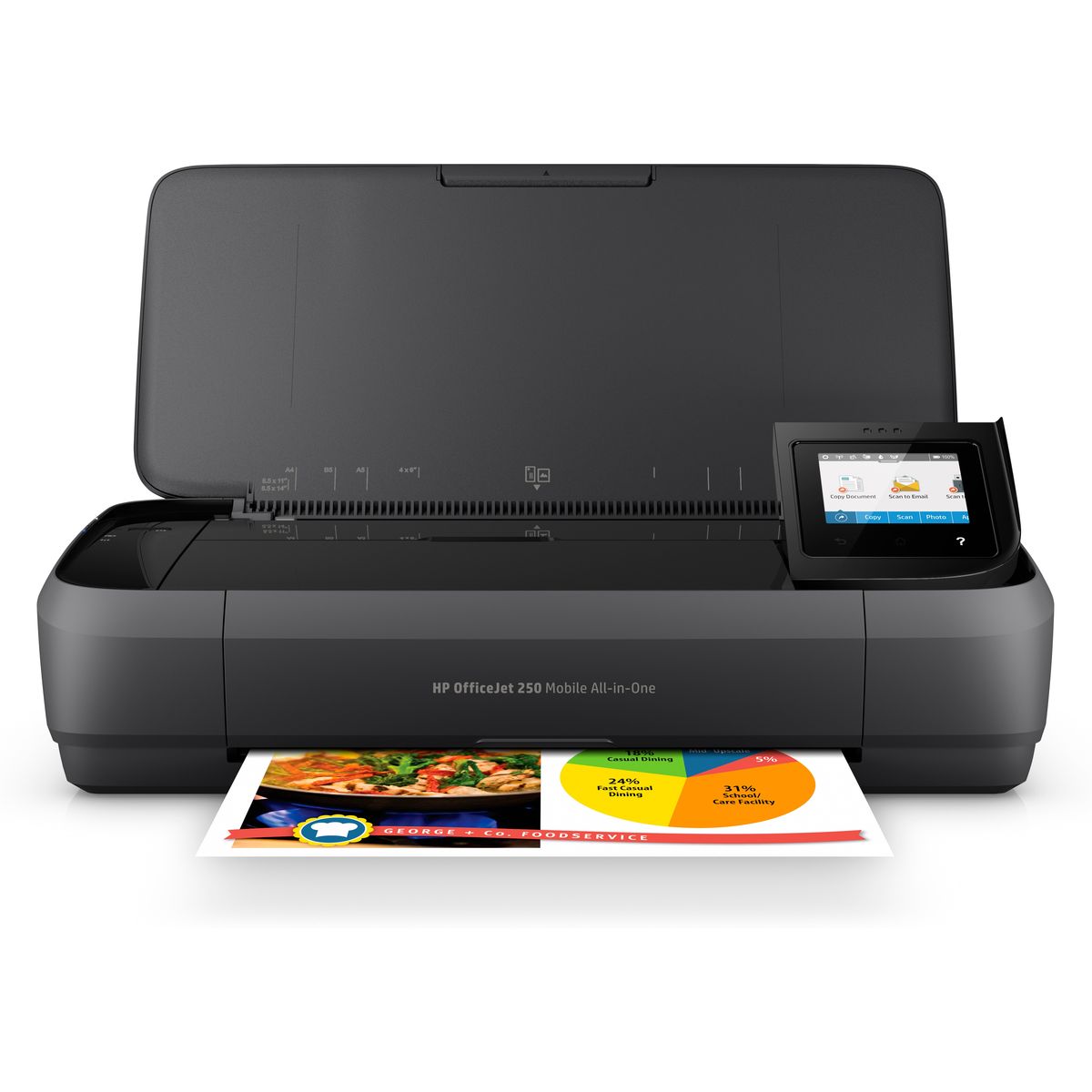 HP Imprimante Multifonction - Jet d'encre thermique - OFFICEJET 250