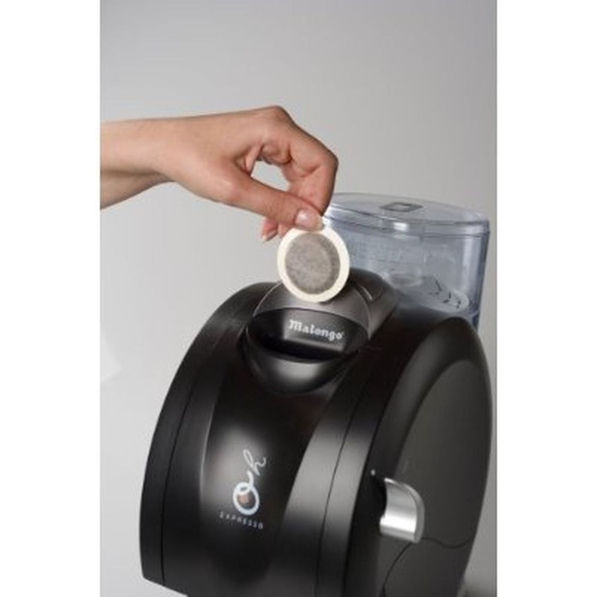 MALONGO Cafetière à dosette EXP 240 Oh Matic, Noir