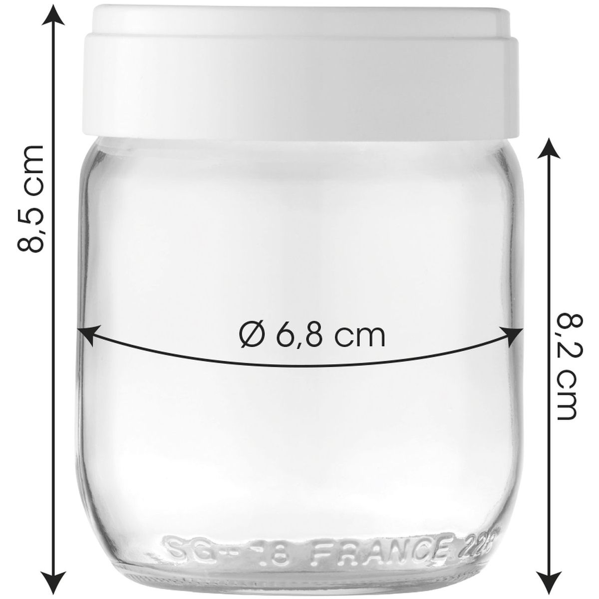 LAGRANGE Yaourtière "Ligne" 9 pots - 459001