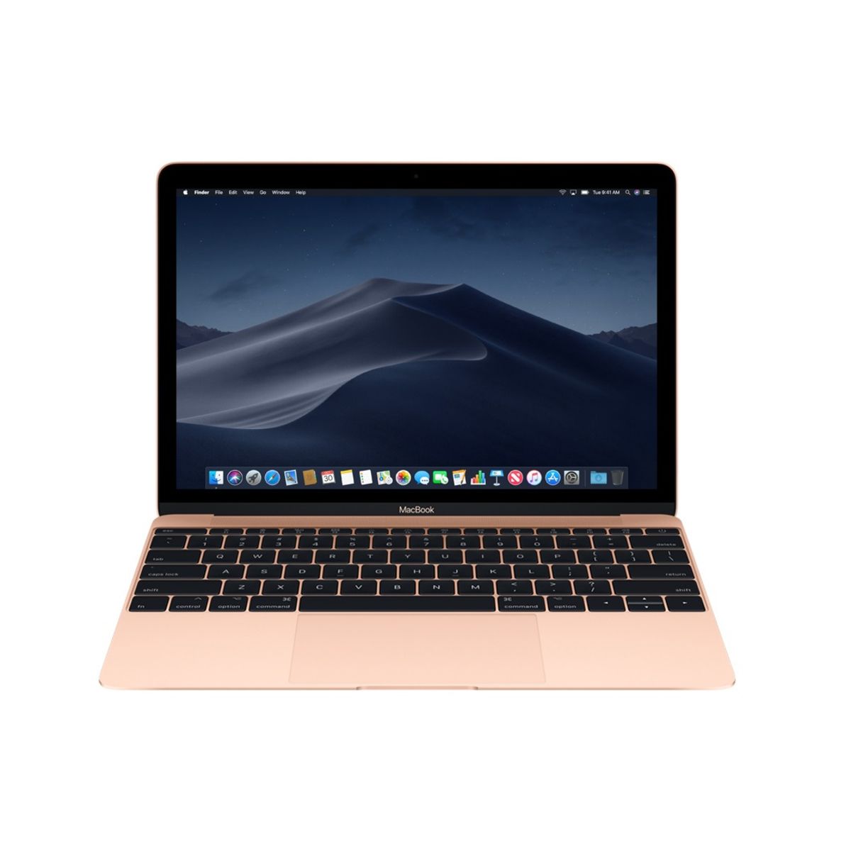 APPLE Ordinateur portable - Macbook New - 256 Go - Or