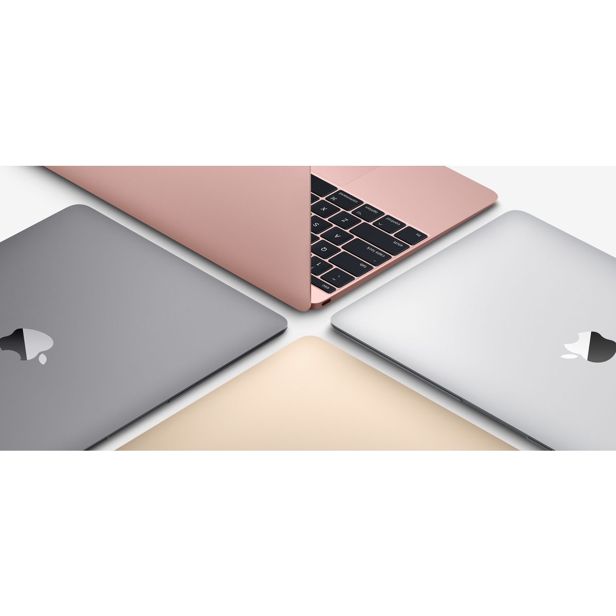APPLE Ordinateur portable - Macbook New - 256 Go - Or