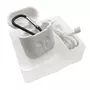 DISTRIBRANDS Coque de protection pour Apple Airpods  - Blanc