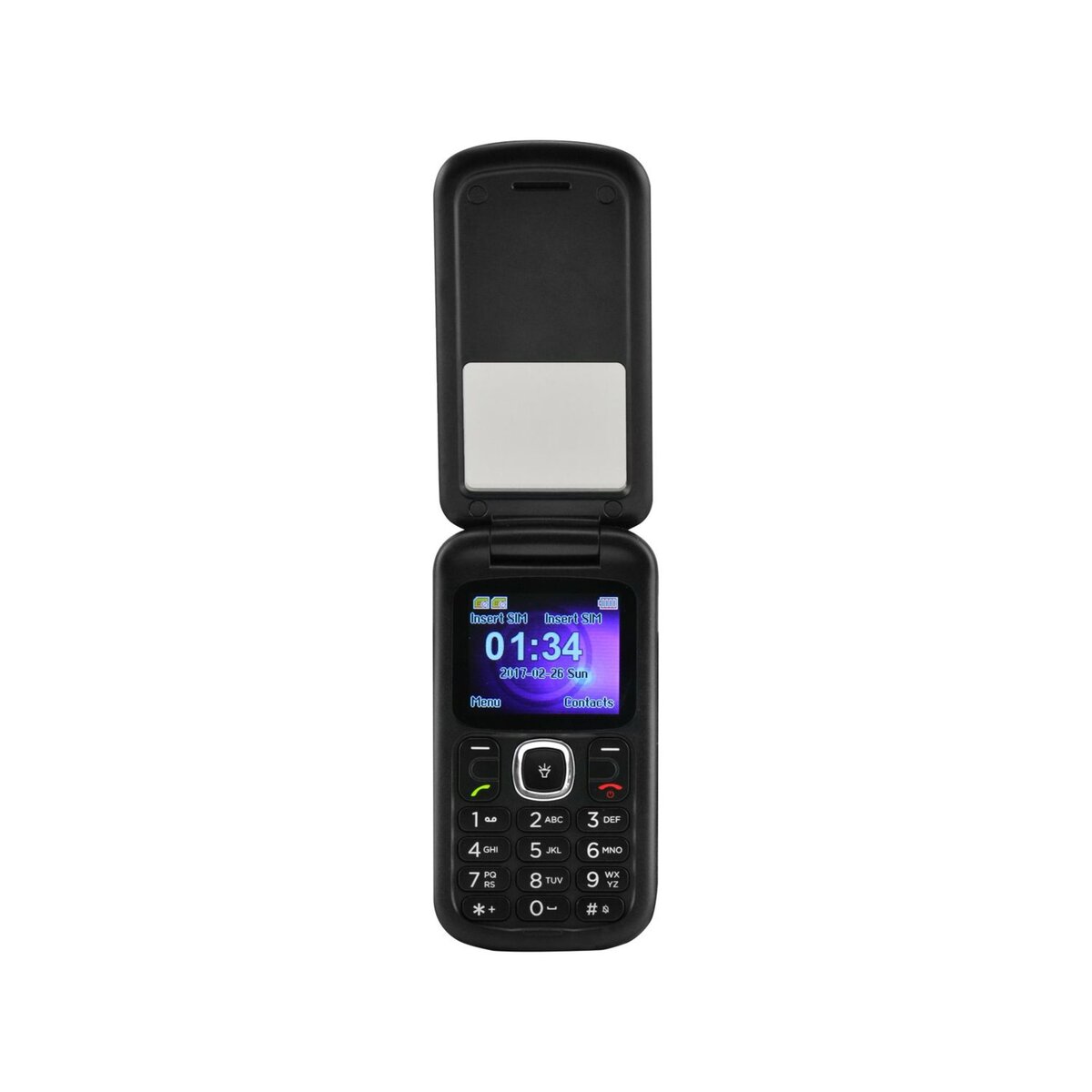 SELECLINE Téléphone mobile M18 - Double SIM - Noir