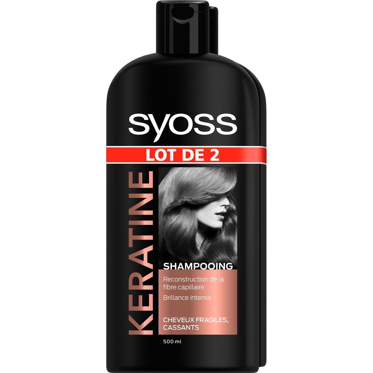 SYOSS Syoss shampooing kératine perfect 2x500ml