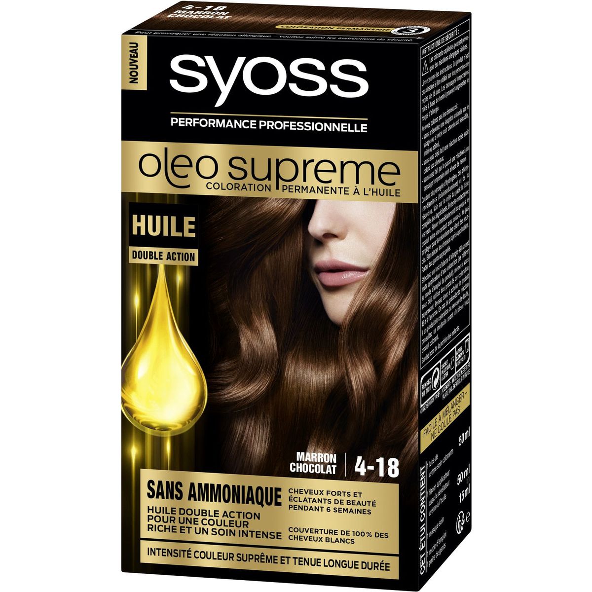 SYOSS Syoss oléo suprême 4-18 marron chocolat