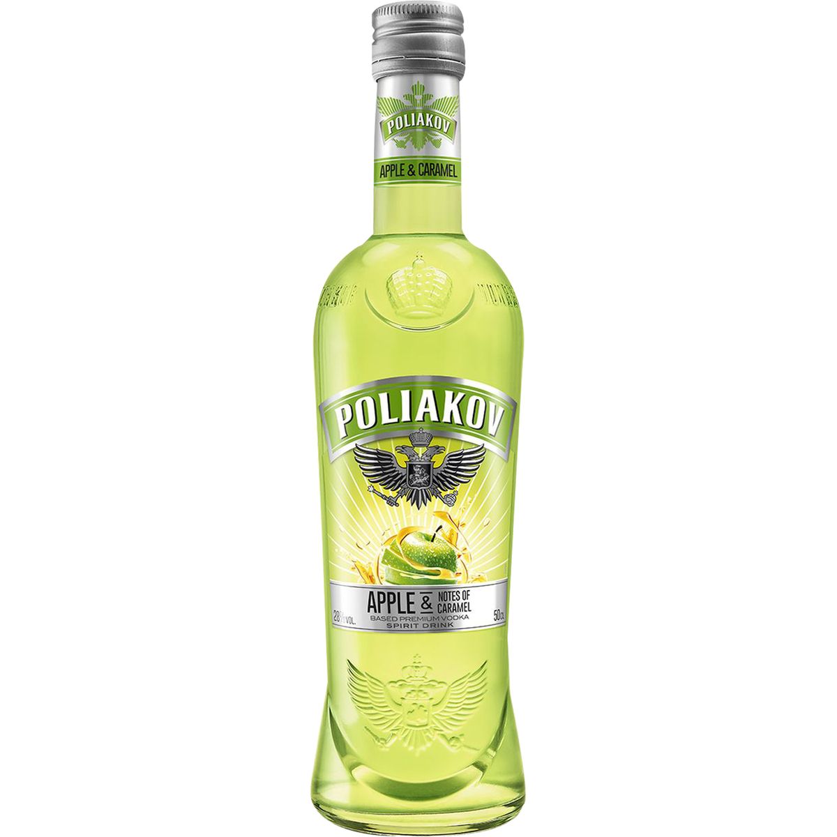 POLIAKOV Poliakov shooter vodka pomme caramel 28° -50cl
