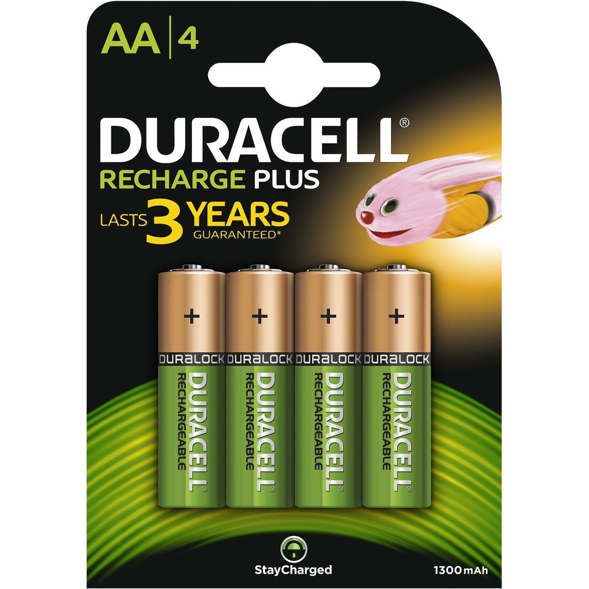DURACELL Duracell accu 4 piles AA 1300mah