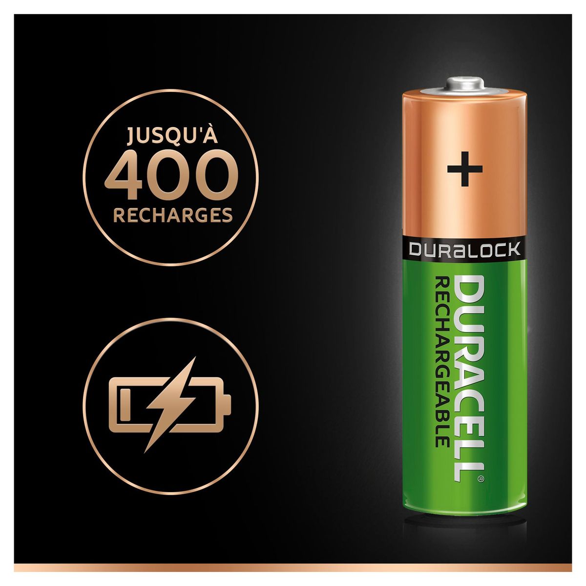 DURACELL Duracell accu 4 piles AA 1300mah