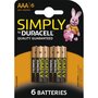 DURACELL Piles AAA/LR03 simply