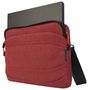 Voir la diapositive 4 : TARGUS Sacoche Groove pour ordinateur portable ou MacBook 13 pouces - Corail foncé