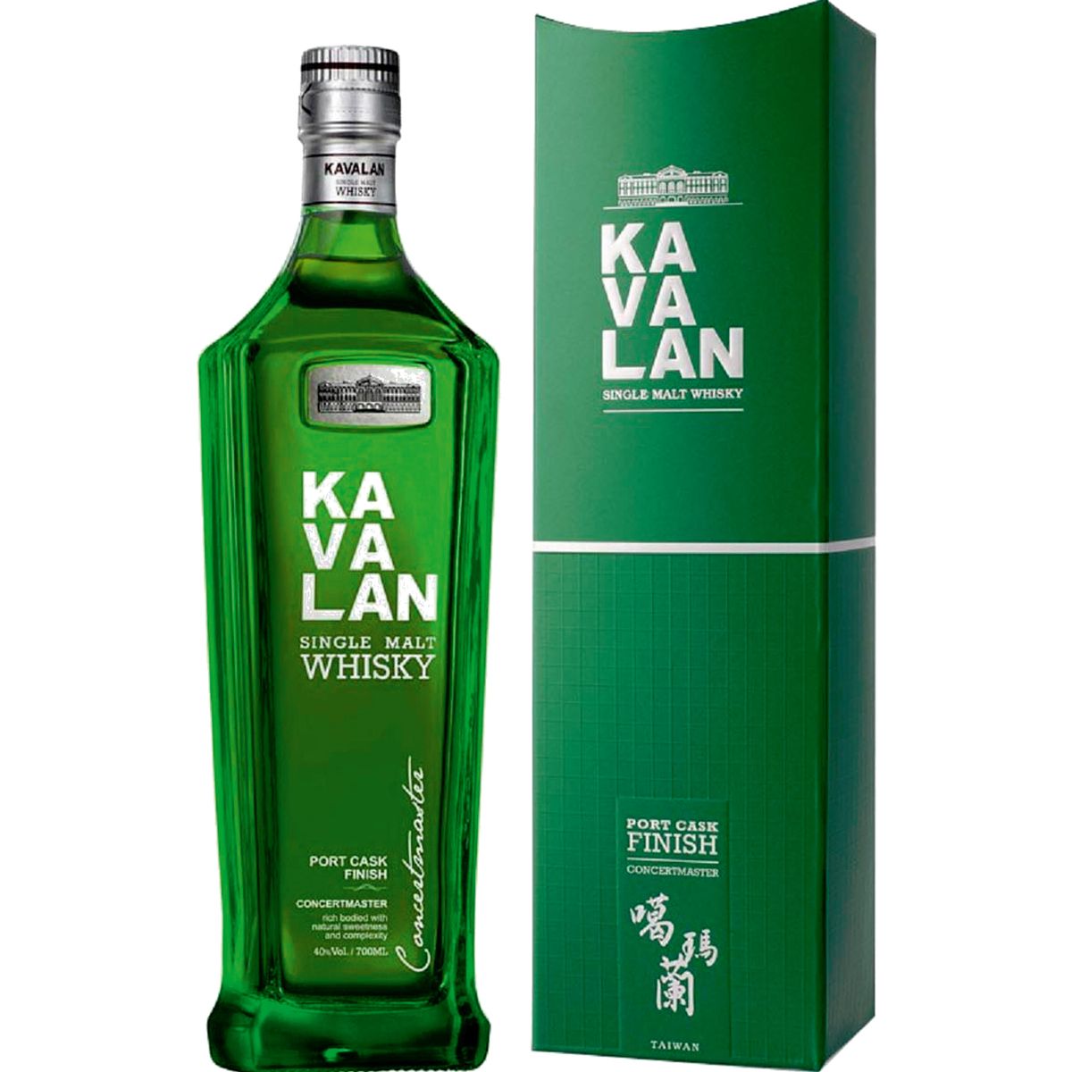 Scotch whisky single malt Taiwan 40% avec étui 70cl