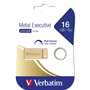 VERBATIM Clé USB Metal Executive dorée - USB 2.0 - 16Go