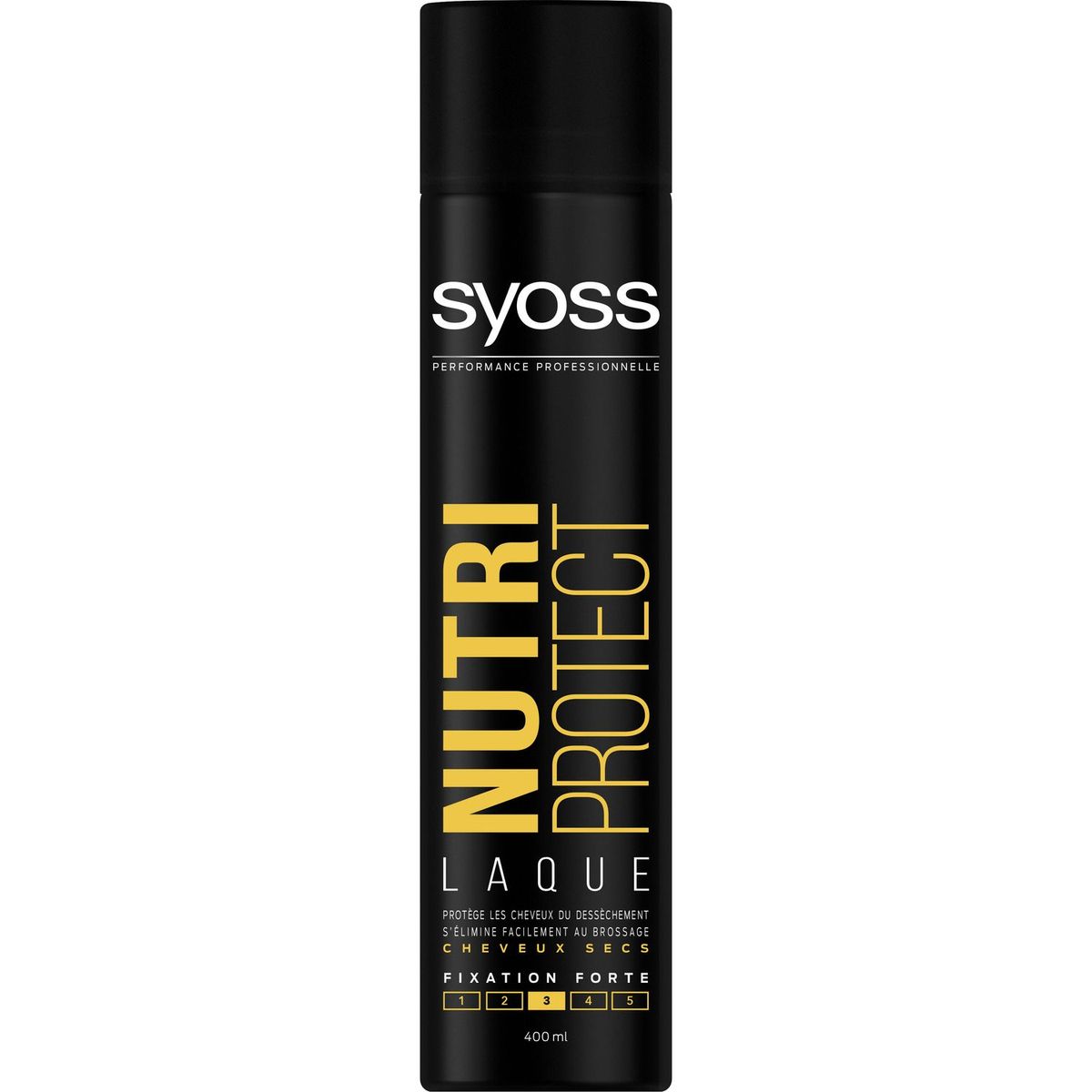SYOSS Laque pour cheveux secs fixation forte force 3 400ml