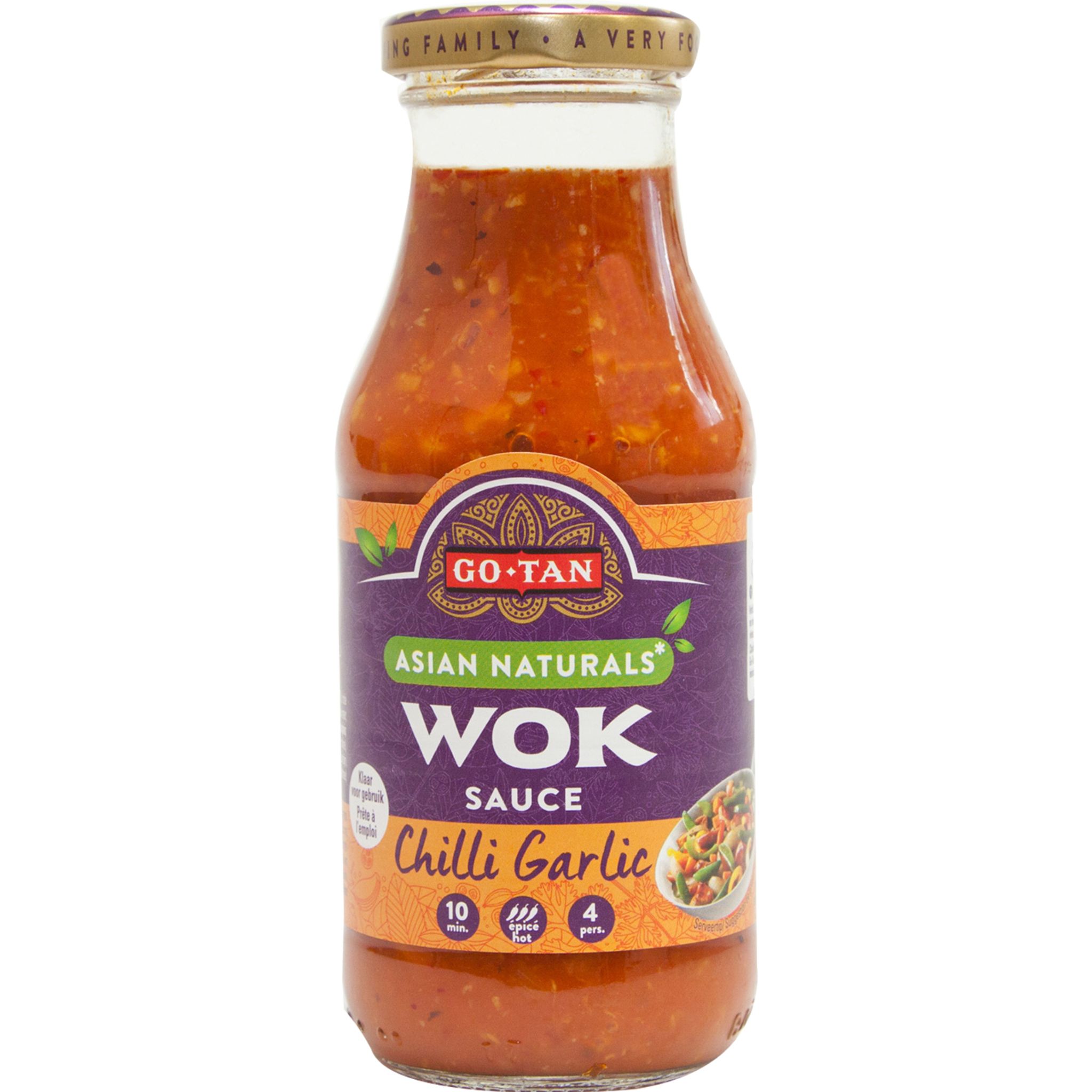 GO TAN Go Tan original wok chilli ail 240ml pas cher - Auchan.fr