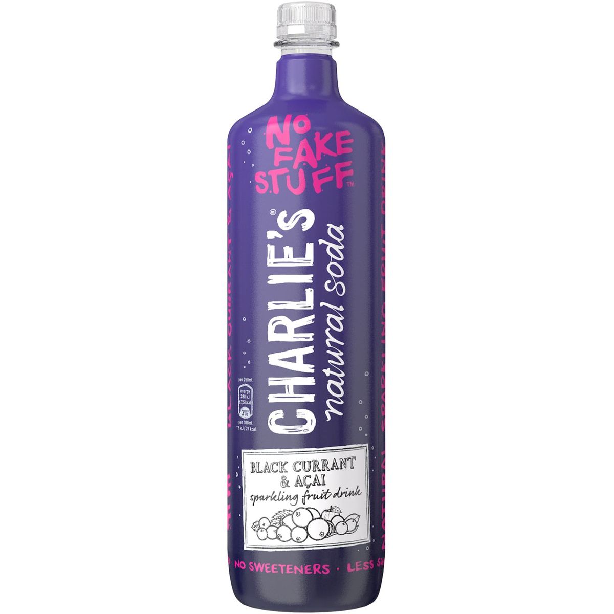 CHARLIE'S Charlie's cassis acaï menthe 250ml