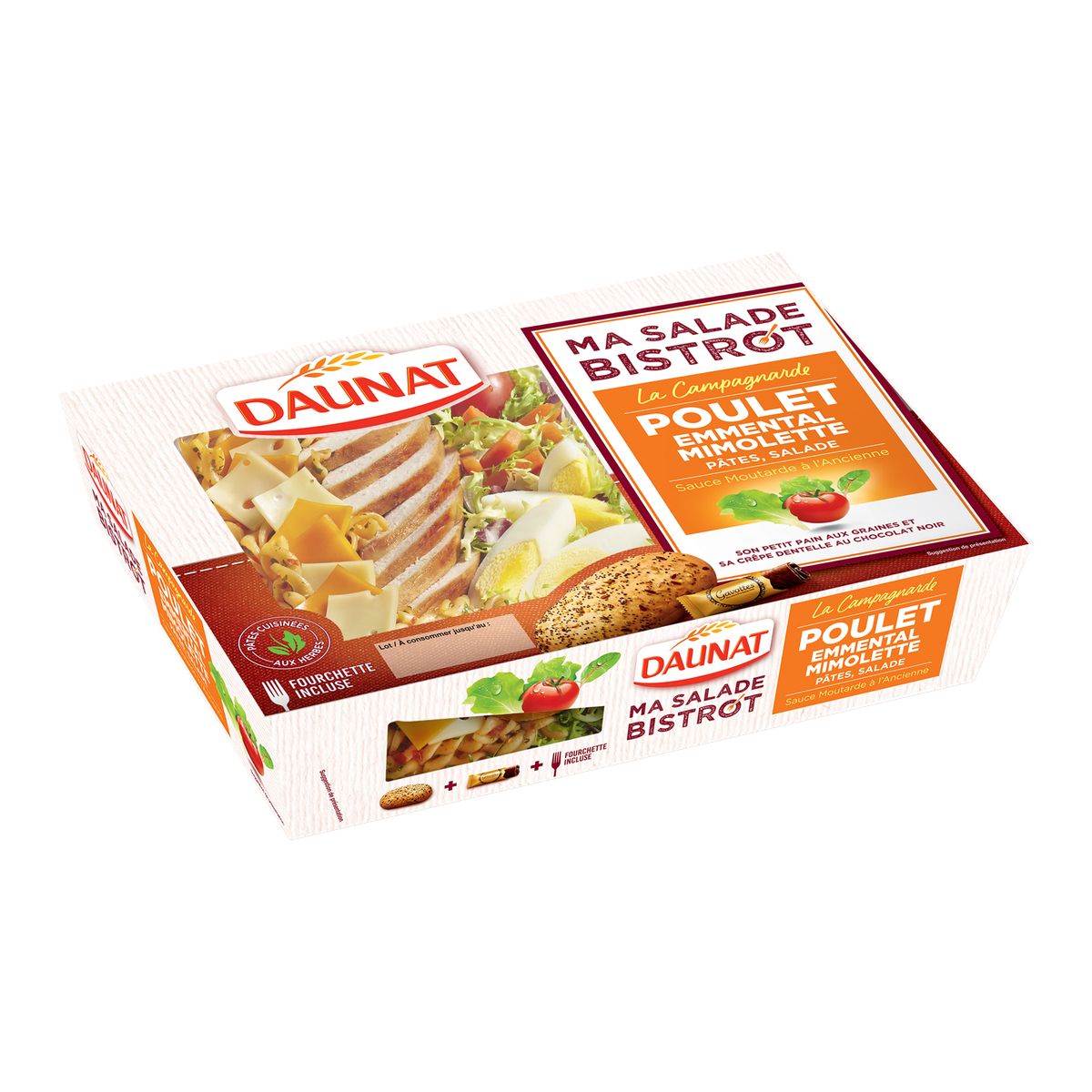 DAUNAT Daunat Salade la Campagnarde 320g 320g