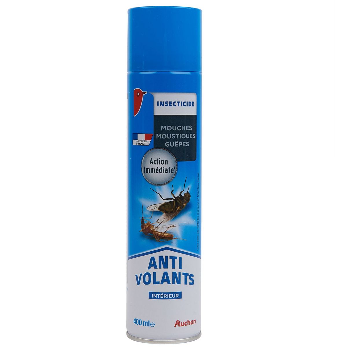 AUCHAN Insecticide anti-volants intérieur 400ml