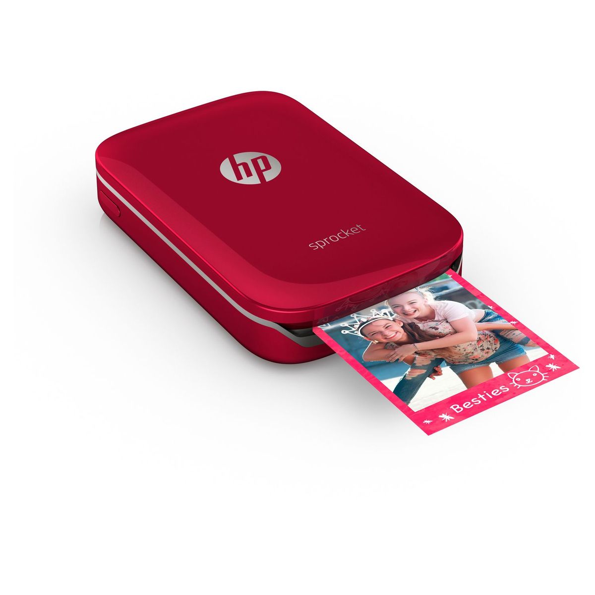 HP Imprimante photo portable Sprocket Rouge
