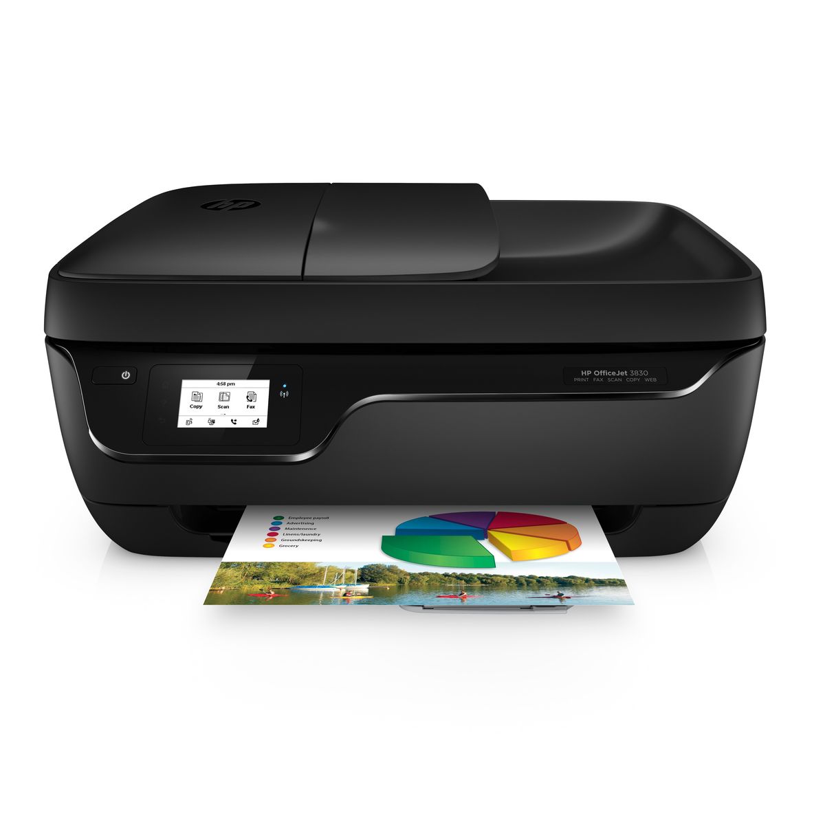 HP Imprimante Multifonction - Jet d'encre - OFFICEJET 3833 - Compatible Instant Ink