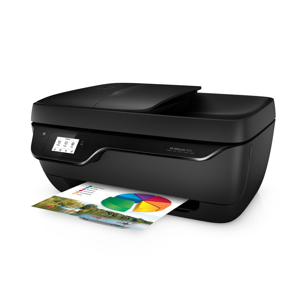 HP Imprimante Multifonction - Jet d'encre - OFFICEJET 3833 - Compatible Instant Ink