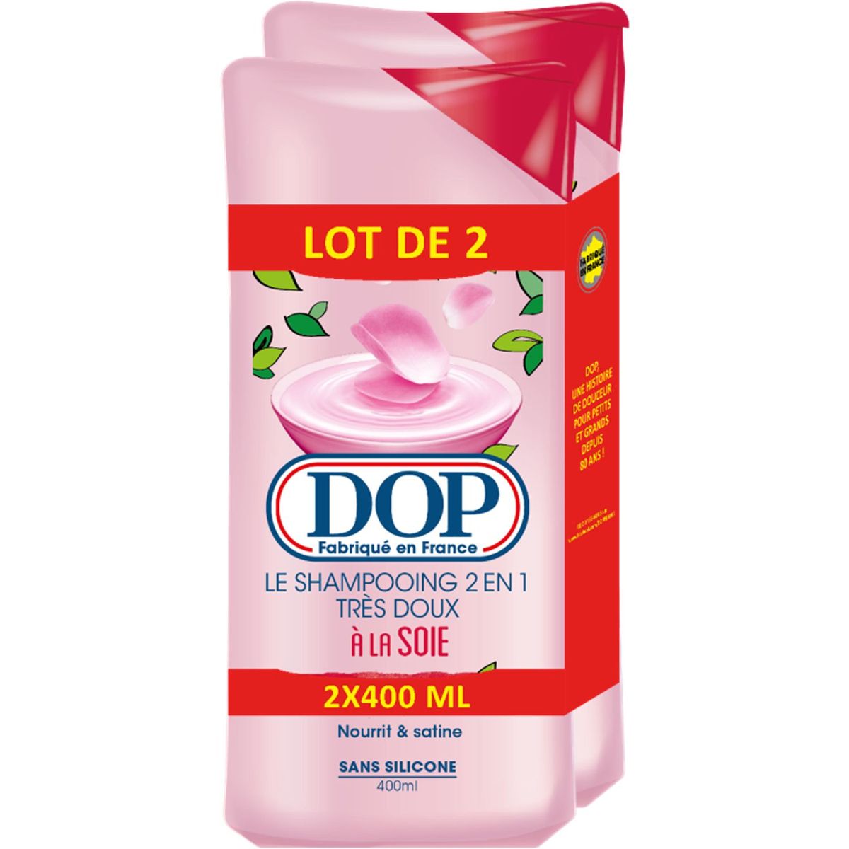 DOP Dop shampooing soie 2x400ml