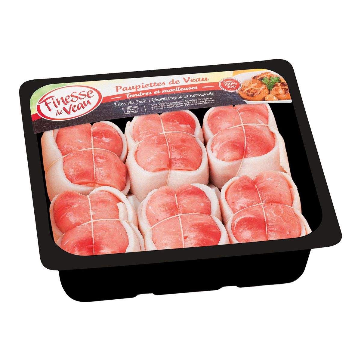 FINESSE DE VEAU Paupiette 6 pièces 780g
