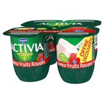 ACTIVIA Activia saveur fruit rouge 4x125g offre découverte
