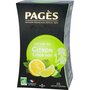 PAGES Pagès thé vert citron vert bio 36g