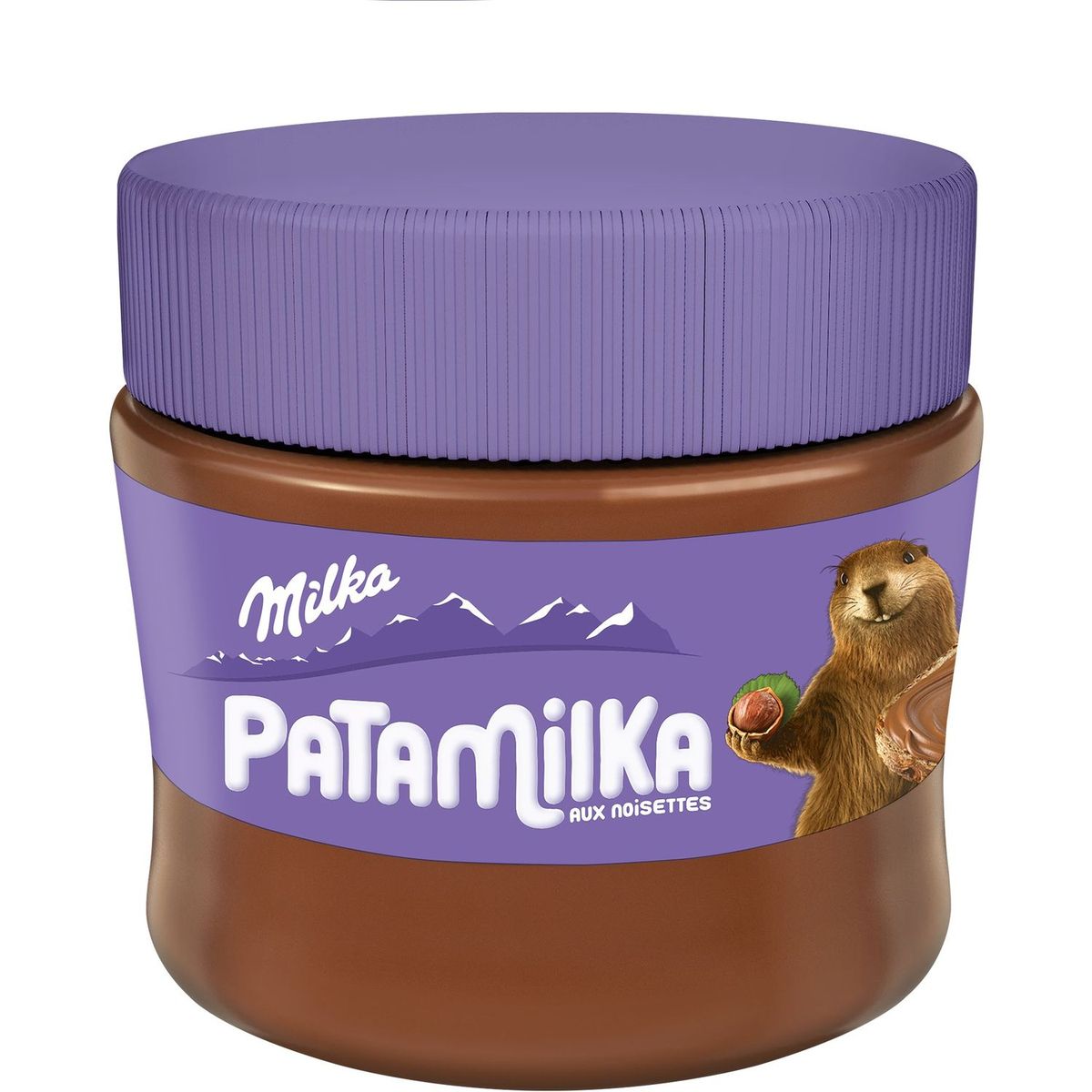 MILKA Patamilka pâte à tartiner aux noisettes 240g