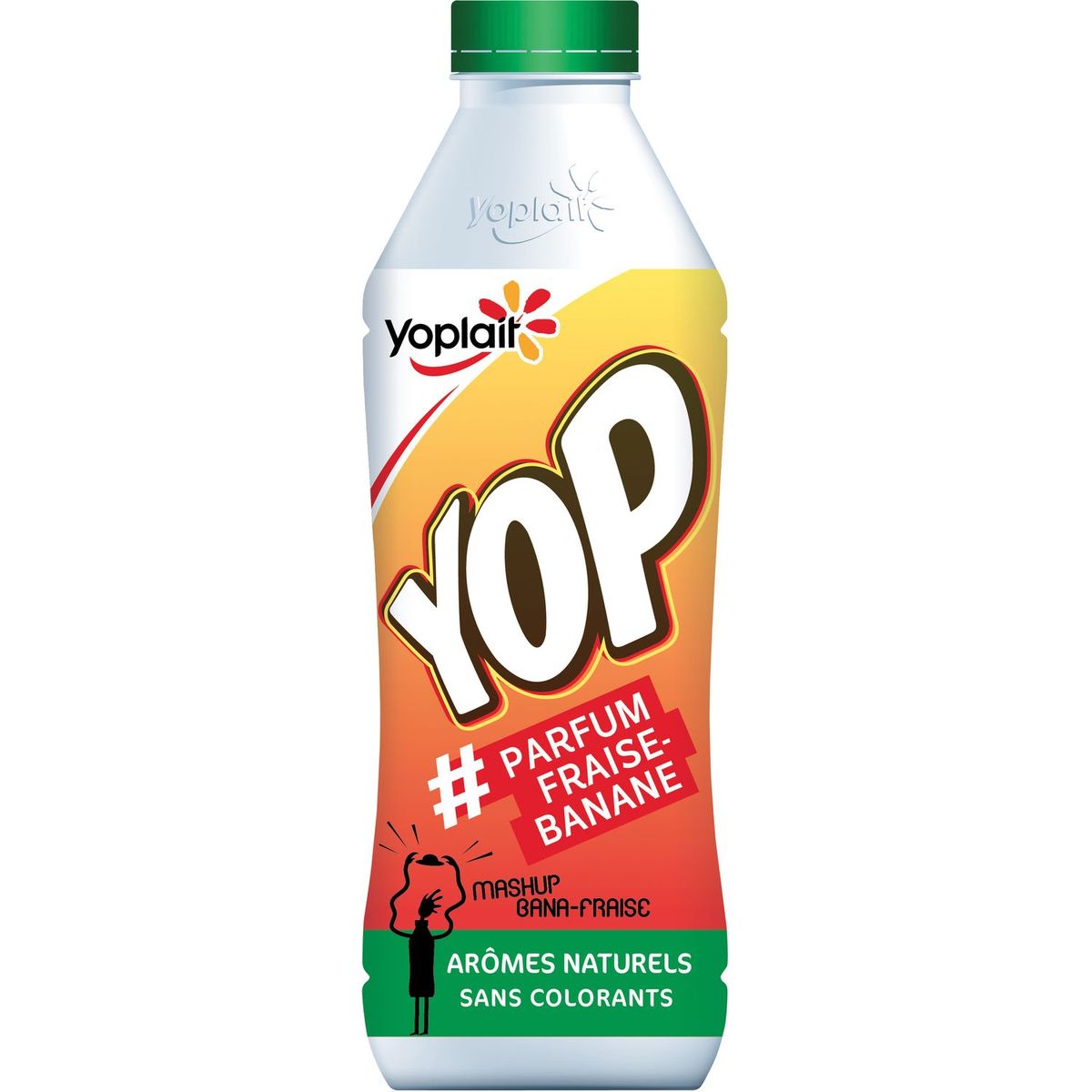 YOP Yop fraise banane 850g