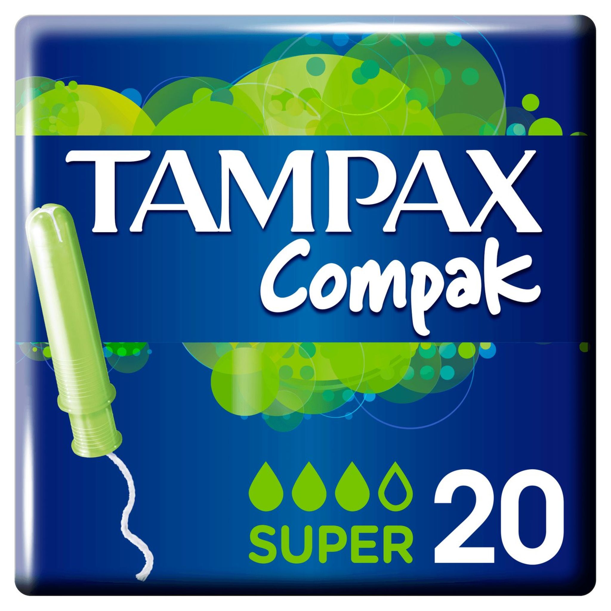 Voir la diapositive 3 : TAMPAX Tampax tampons classique super avec applicateur  x20