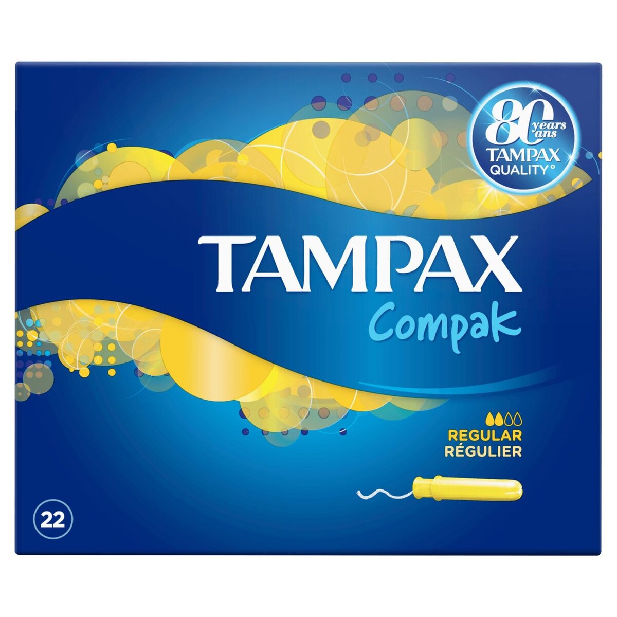 TAMPAX Tampax tampons compak régulier x22