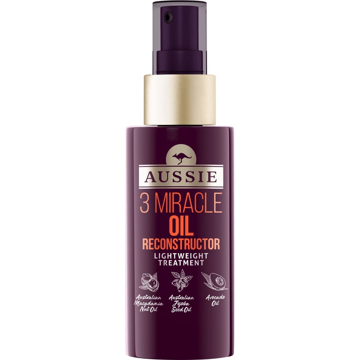 AUSSIE Huile capillaire reconstructrice aux 3 huiles miracles 100ml
