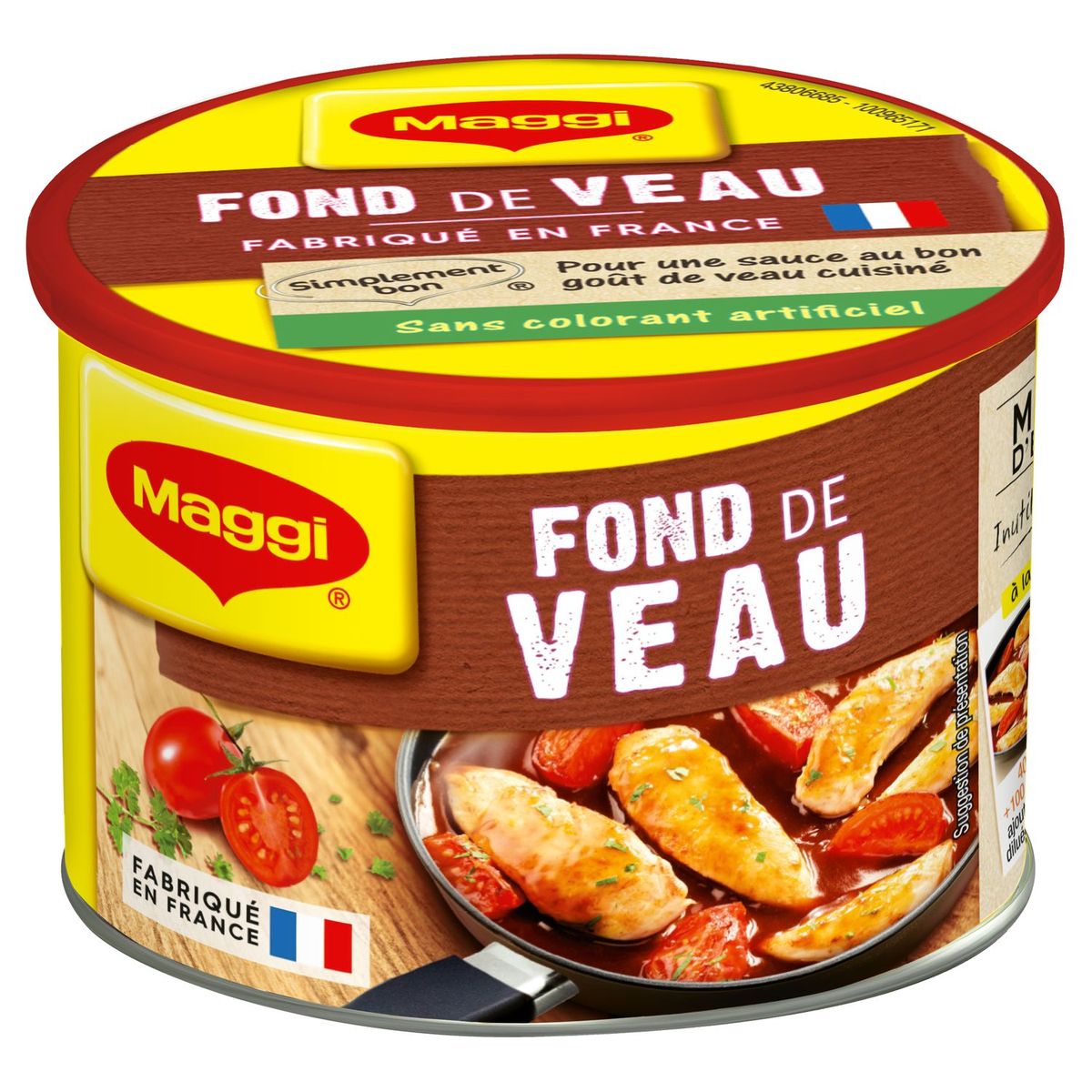 MAGGI Fond de veau sans colorant artificiel fabriqué en France 110g