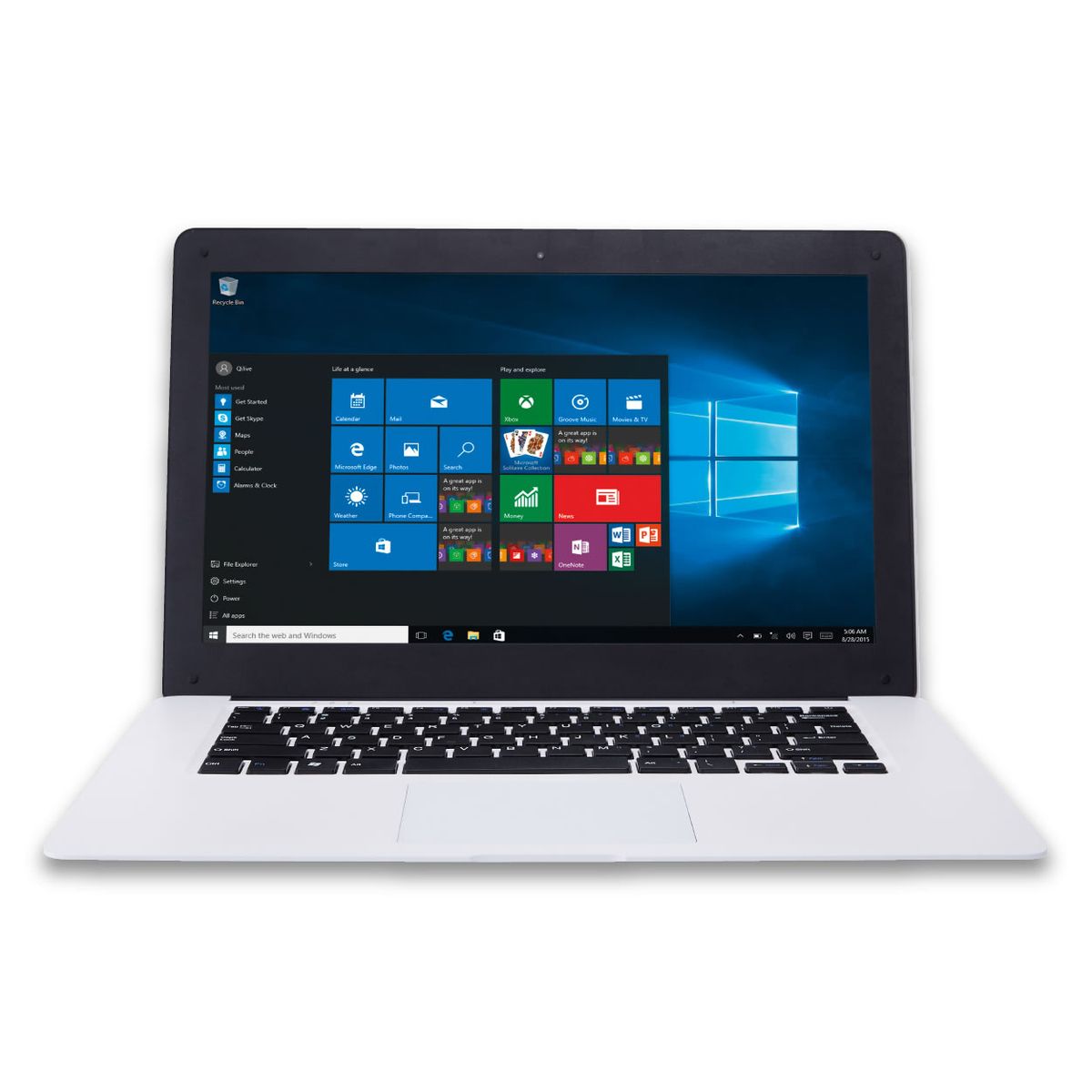 QILIVE Ordinateur portable CW14Q7B - 32 Go - Blanc