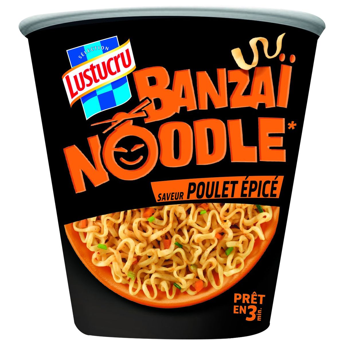 LUSTUCRU Lustucru banzai noodle poulet épices 60g