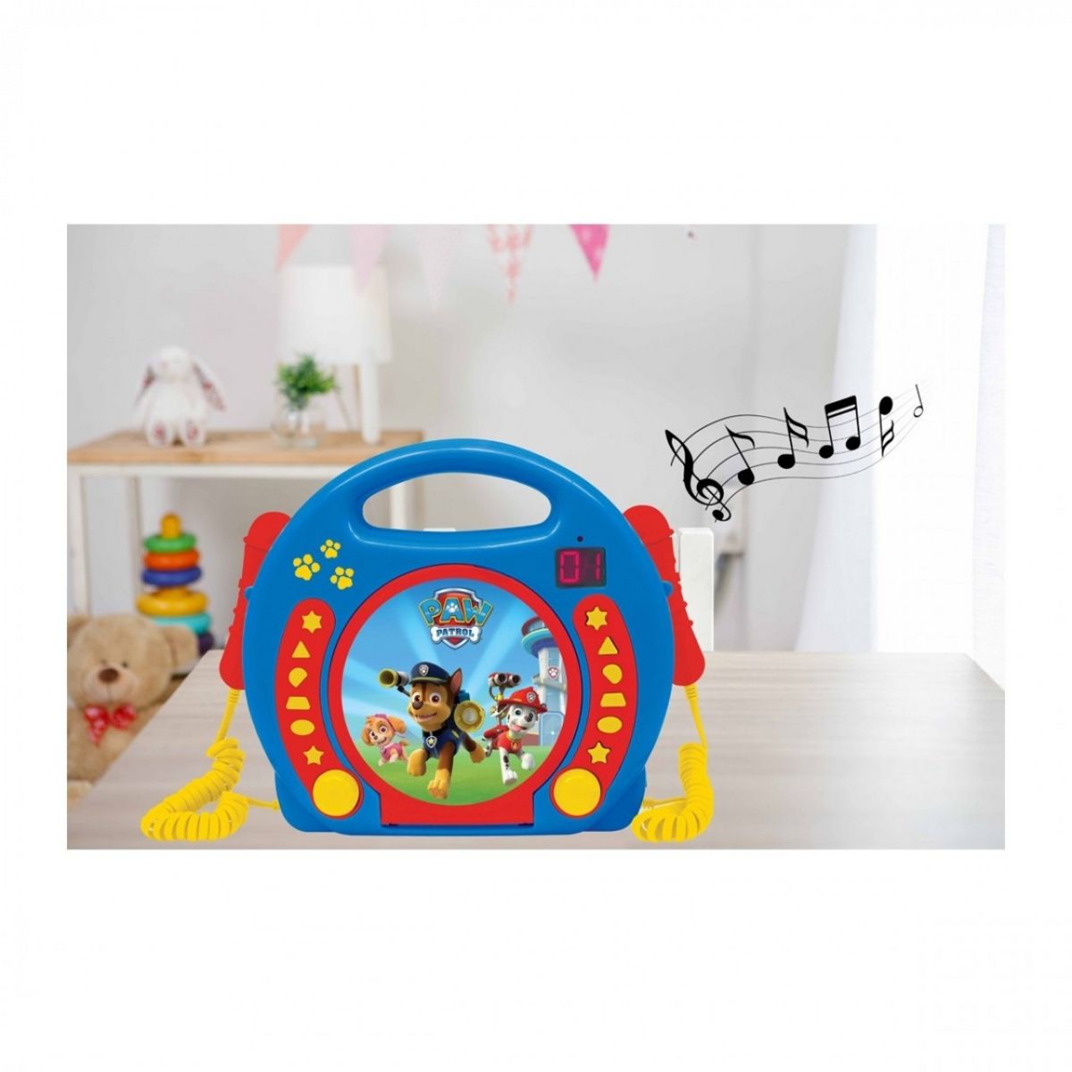 LEXIBOOK Radio CD Patpatrouille - RCDK100PA