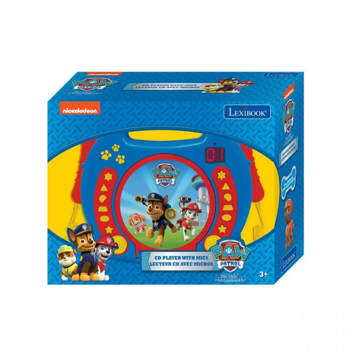 LEXIBOOK Radio CD Patpatrouille - RCDK100PA