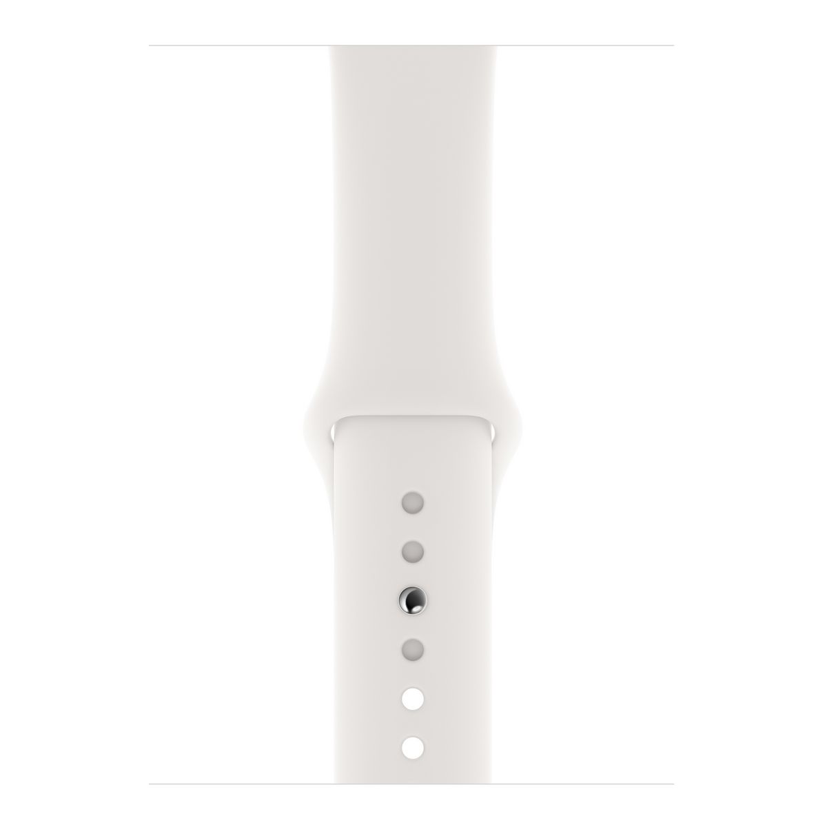 APPLE Montre connectée - Watch Series 4 - GPS - Etanche - Aluminium et Blanc- Ecran 40mm