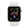 Voir la diapositive 4 : APPLE Montre connectée - Watch Series 4 - GPS - Etanche - Aluminium et Blanc- Ecran 40mm
