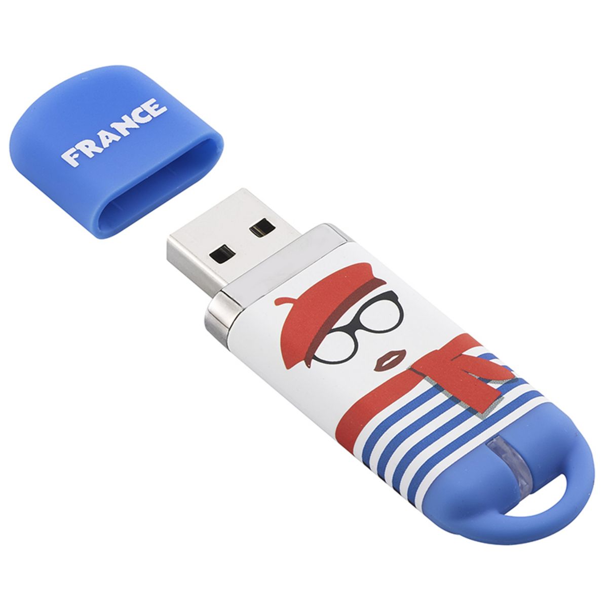 KEY OUEST Clé USB FRANCE PERSONNAGE - USB 2.0 - 32 Go